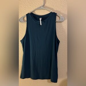 Fabletics Dark Teal Tank Top